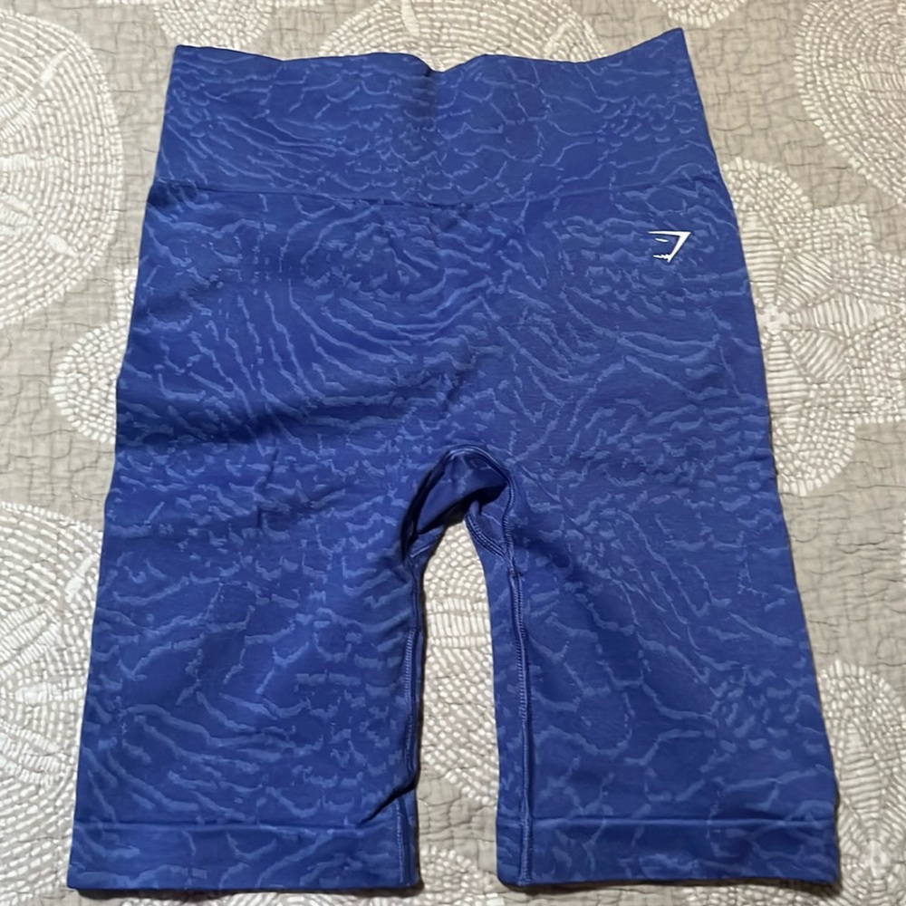 Gymshadk animal print biker shorts